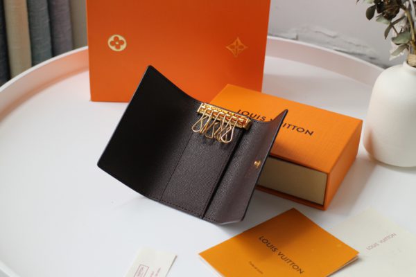 Louis Vuitton Monogram Multicles 6 Key Holder Case – Chocolate - Image 4