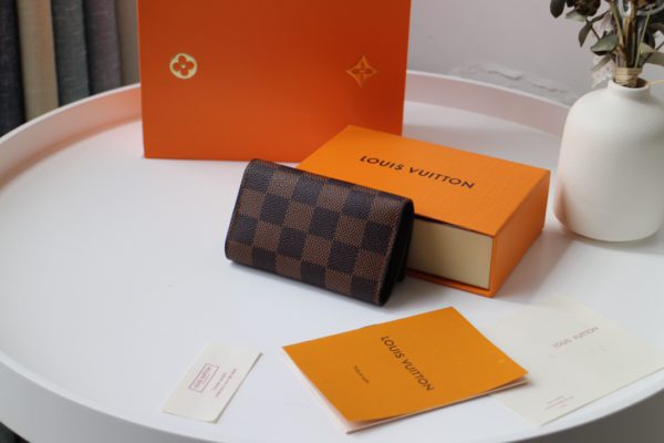 Louis Vuitton Monogram Multicles 6 Key Holder Case – Chocolate - Image 5