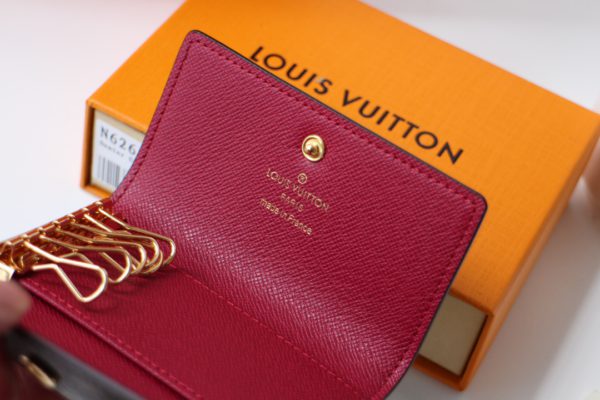 Louis Vuitton Monogram Multicles 6 Key Holder Case - Maroon - Image 2