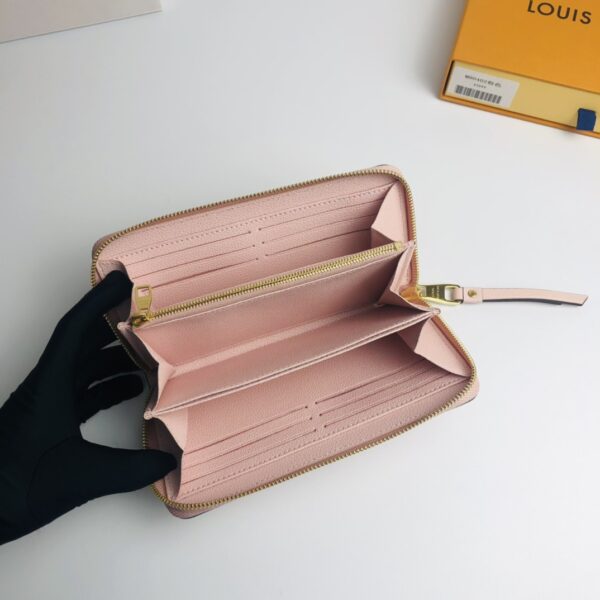 Louis Vuitton Pool Zip Around Wallet - Pink - Image 4