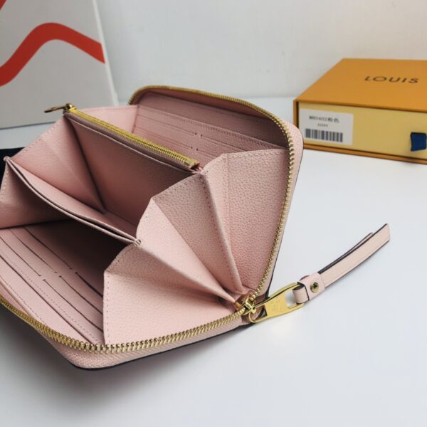 Louis Vuitton Pool Zip Around Wallet - Pink - Image 5