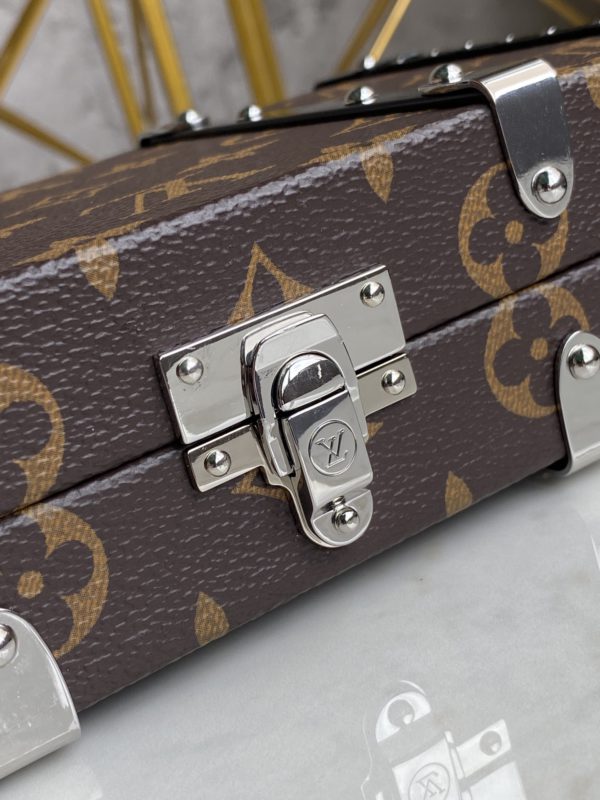 Louis Vuitton Catwalk Wood Box Handbag - Brown - Image 2