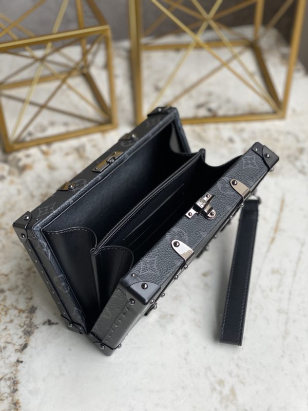 Louis Vuitton Catwalk Wood Box Handbag - Black - Image 2