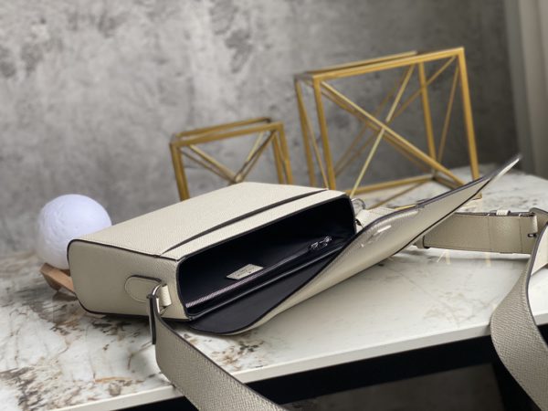 Louis Vuitton FLAP Cross Pattern Messenger Bag - White - Image 2