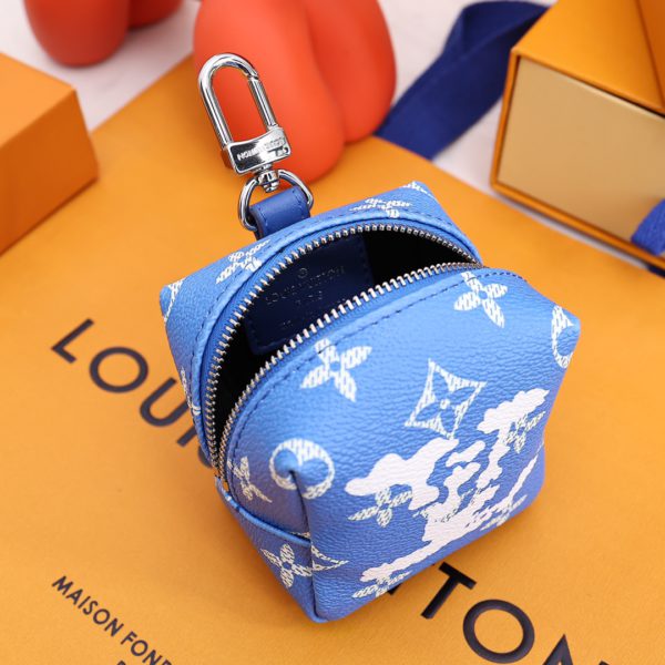 Louis Vuitton Small Bag Pendant Keychain Coin Purse - Image 3