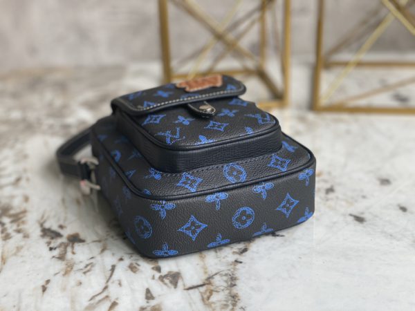 Louis Vuitton Men's Christopher Mini Handbag - Blue - Image 3