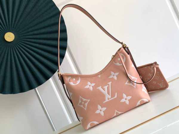 Louis Vuitton CarryAll Small-Sized Handbag - Pink - Image 4