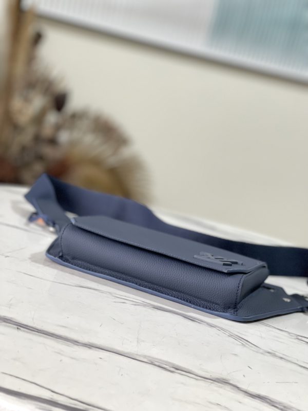 Louis Vuitton Takeoff Sling Aerogram Shoulder Bag - Dark Blue - Image 3
