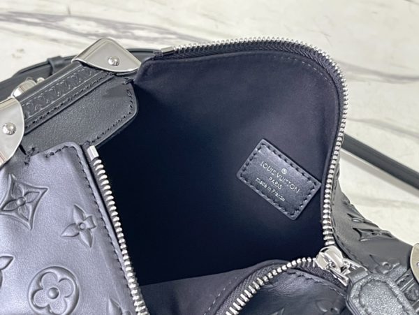 Louis Vuitton Classic Petite Malle Side Trunk Small Handbag - Image 5