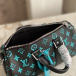 Louis Vuitton Keepall 25 Handbag for Men - Blue/Green - Image 2