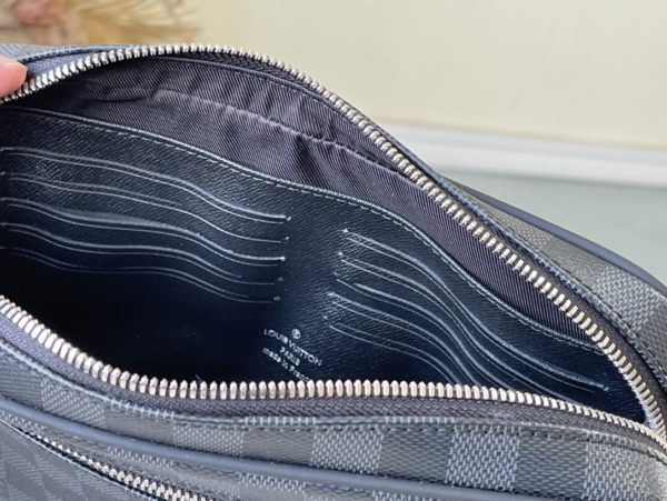 Louis Vuitton KASAI Handbag - Graphite coated canvas - Image 2