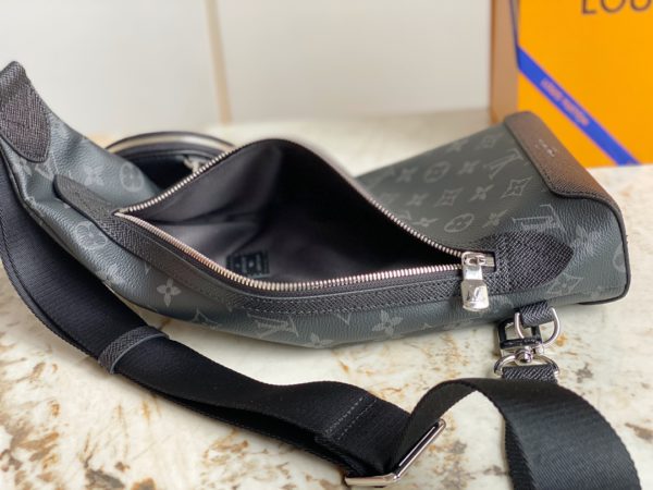 Louis Vuitton Duo Shoulder Men's Bag - Black - Image 2
