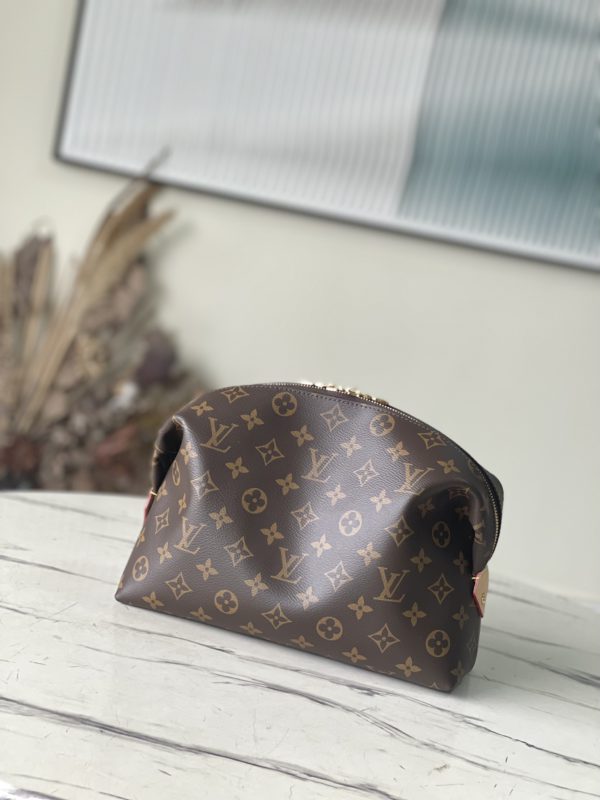 Louis Vuitton Monogram Coated Cosmetic Bag