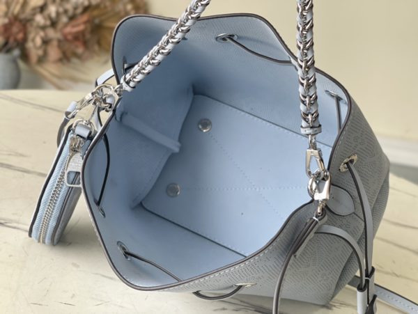 Louis Vuitton Bella Bucket Bag - Blue - Image 4
