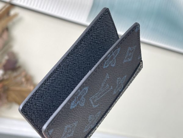 Louis Vuitton Blue Pattern Pocket Wallet - Image 2
