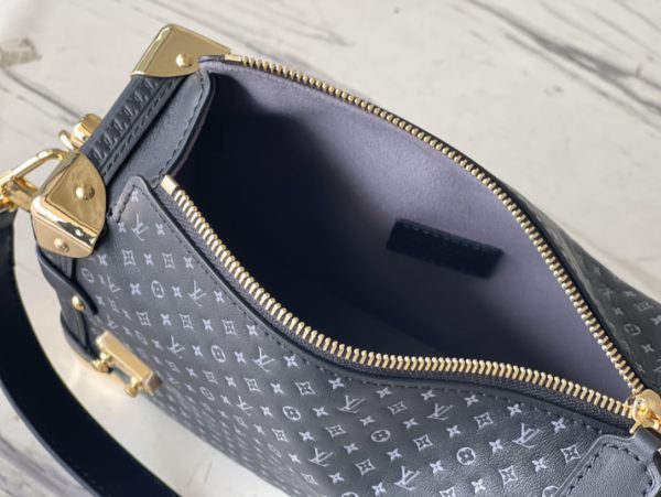 Louis Vuitton Full Leather Bag - Black - Image 4
