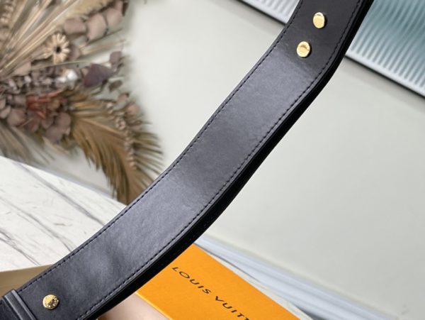 Louis Vuitton Black Clever Shoulder Strap - Image 3