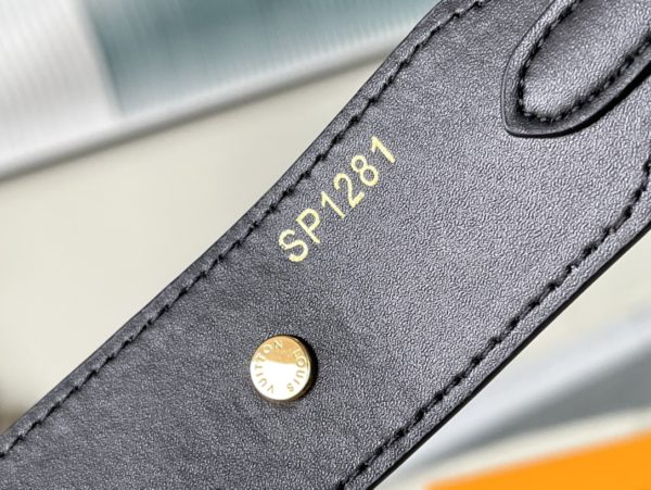 Louis Vuitton Black Clever Shoulder Strap - Image 7