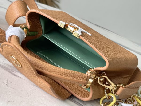 Louis Vuitton Capucines Mini Handbag – Brown - Image 5