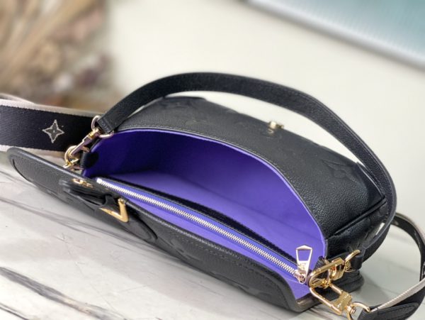 Louis Vuitton Diane Handbag - Black - Image 9