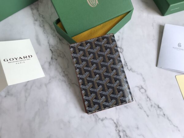 Goyard Passport Holder Wallet - Brown - Image 5