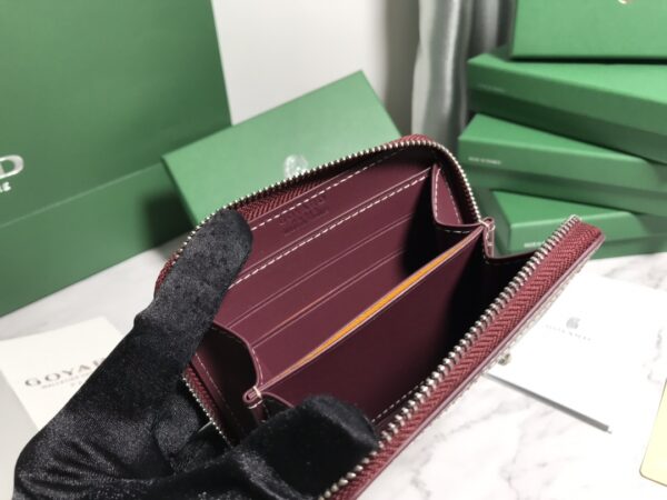 Goyard Short Zipper Clip Wallet - Purple - Image 3