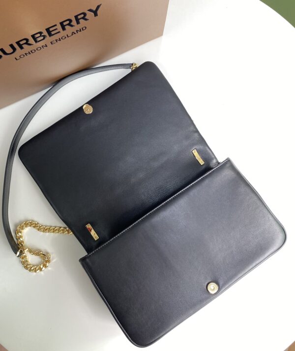 Burberry Medium Lola - Lona Bag - Black - Image 3
