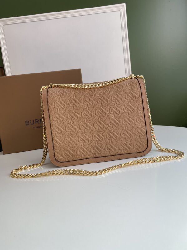 Burberry Medium Logo Lock Bag - Brown - Image 5
