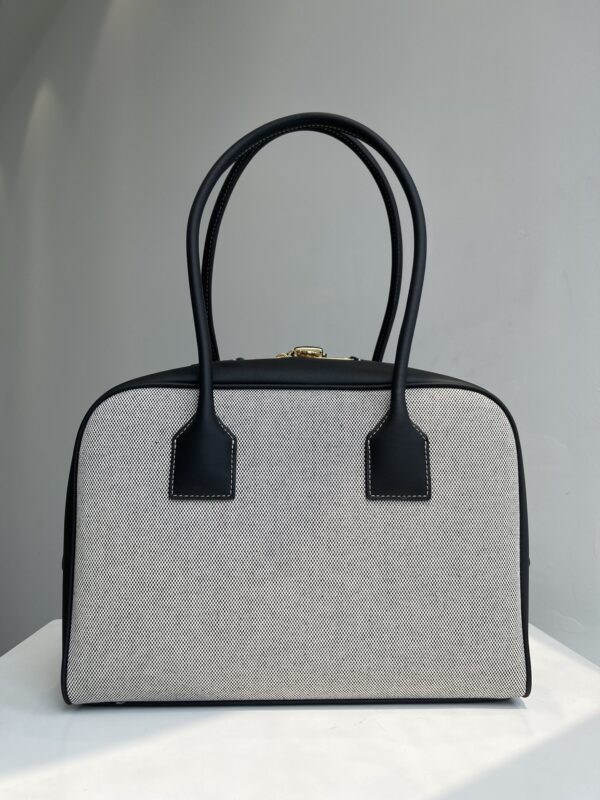 Burberry Ladies' Canvas Handbag - Gray - Image 5