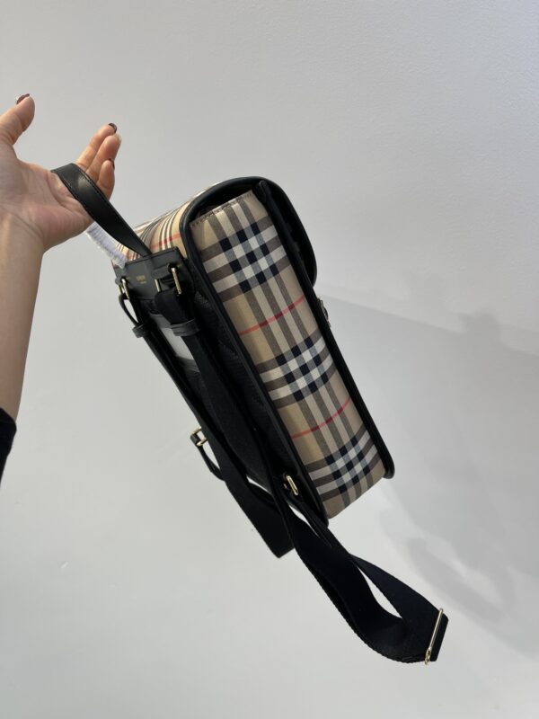 Burberry Kids Econyl Vintage Check Backpack - Image 5