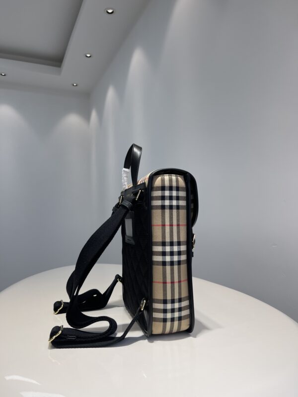 Burberry Kids Econyl Vintage Check Backpack - Image 3