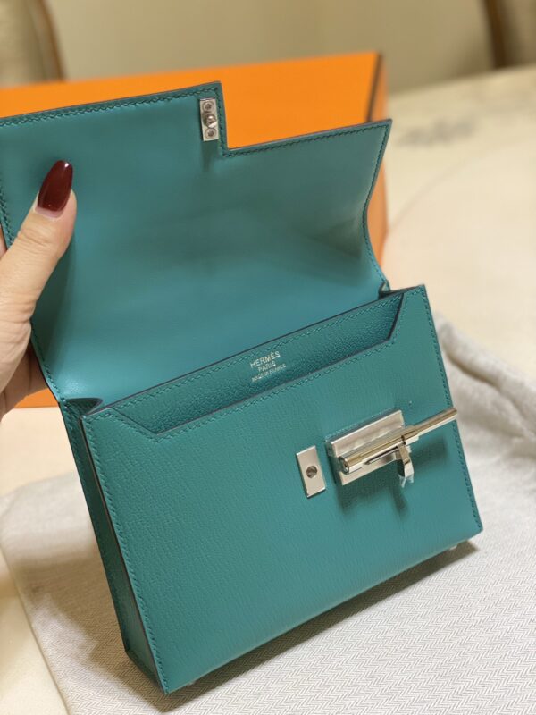 Hermes Verrou Handbag - Green - Image 4