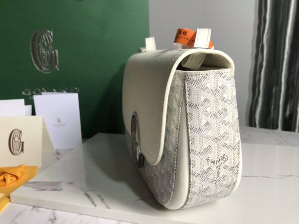 Goyard Brand New 233 lll Handbag - White - Image 5