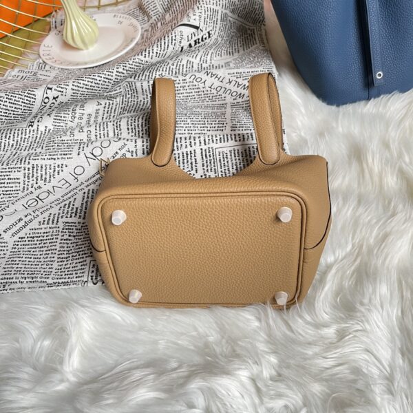 Hermes Picotin 18 Vegetable Basket Handbag - Biscuit Color - Image 2