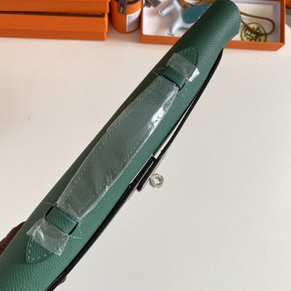 Hermes Kelly Cut Wallet - Malachite Green - Image 2