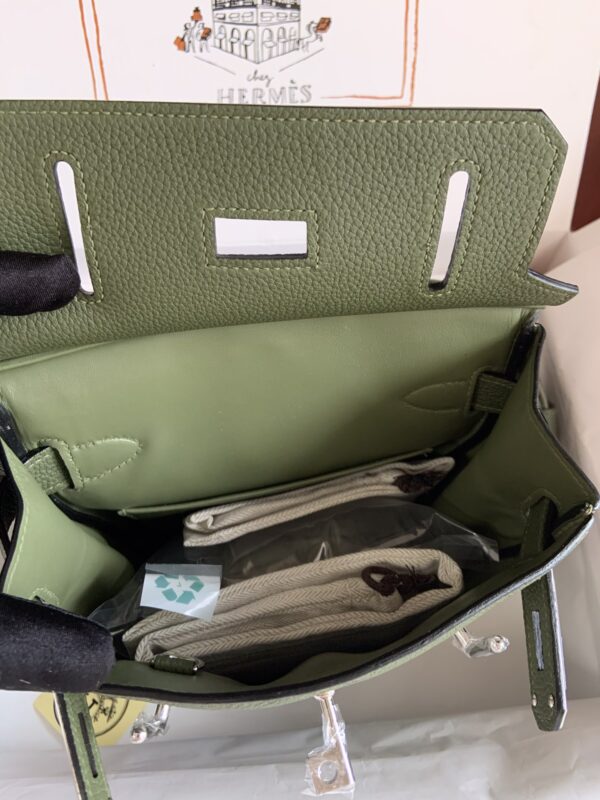 Hermes HAC A DOS Handbag – Green - Image 3