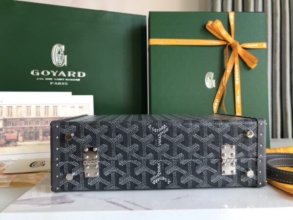 Goyard Grand Hôtel Suitcase Handbag - Black - Image 4