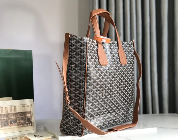 Goyard Voltaire Men's Tote Bag - Brown - Image 5