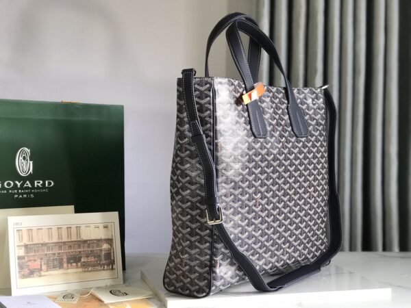 Goyard Voltaire Men's Tote Bag - Dark Blue - Image 5