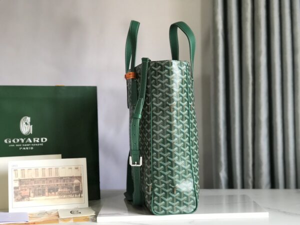 Goyard Voltaire Men's Tote Bag - Green - Image 4