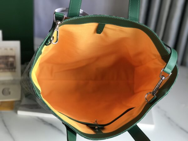 Goyard Voltaire Men's Tote Bag - Green - Image 2