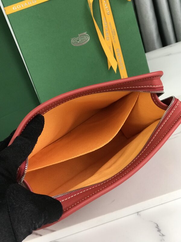 Goyard Jouvence Toiletry Bag - Red - Image 3