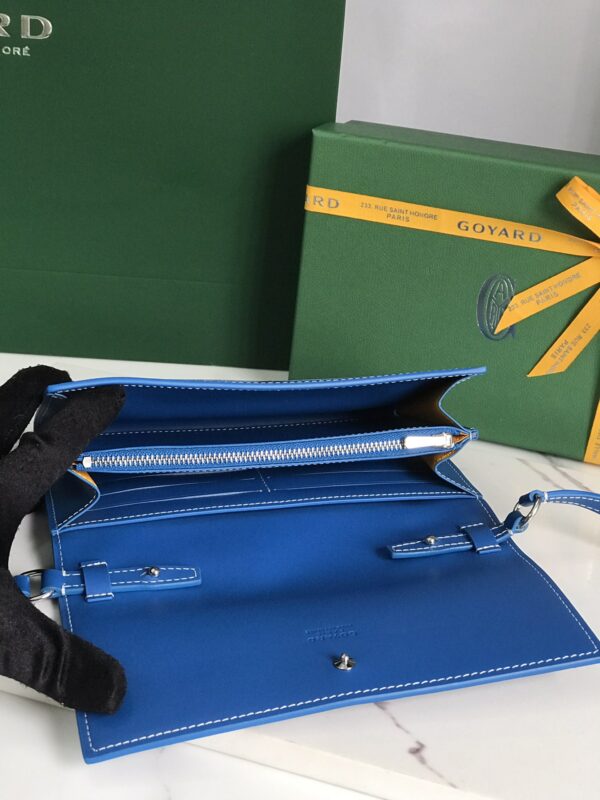 Goyard Varenne Wallet - Electric Blue - Image 5