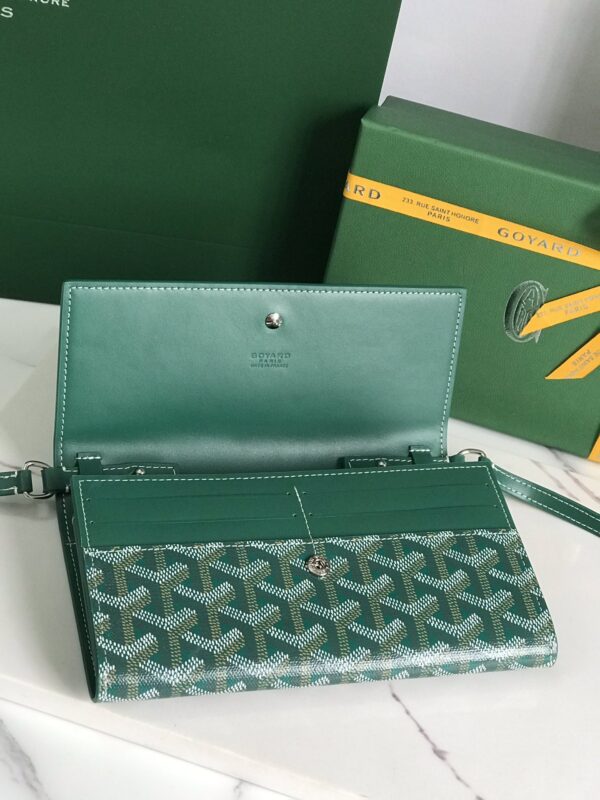 Goyard Varenne Wallet - Green - Image 3