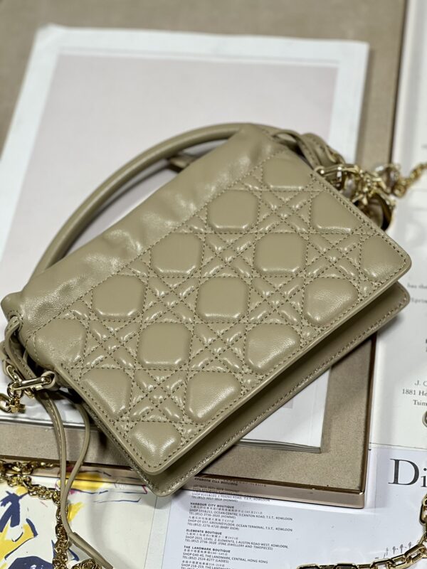 DIOR Lady Mini Bag - Apricot - Image 3