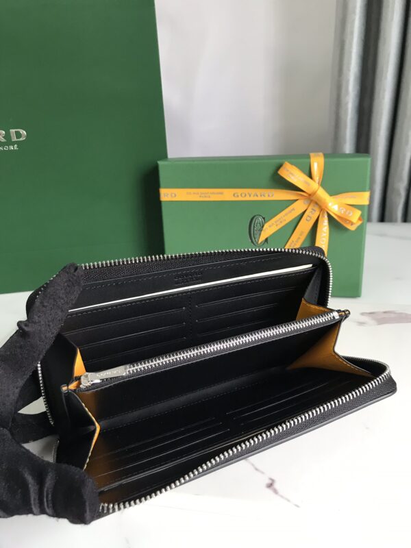 Goyard Matignon Large Long Wallet - Black - Image 3