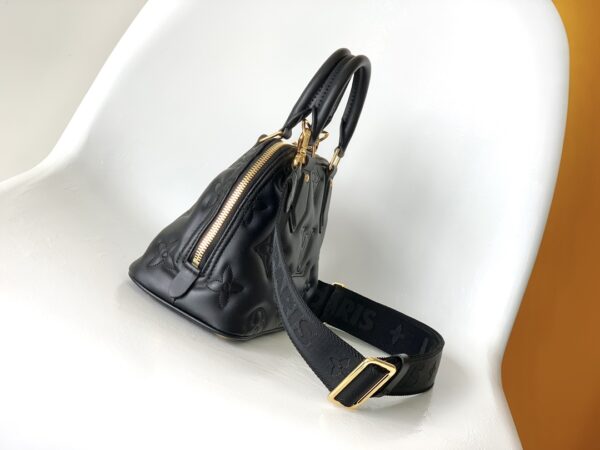 Louis Vuitton Alma BB Handbag - Black - Image 5
