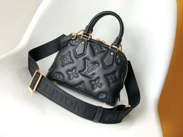 Louis Vuitton Alma BB Handbag - Black - Image 4