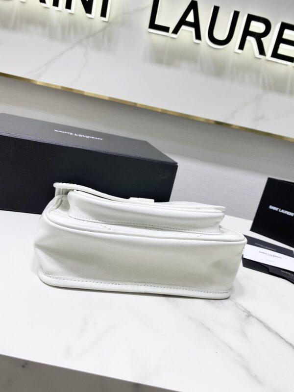 YSL Saint Laurent's Niki's Small Handbag - White - Image 3