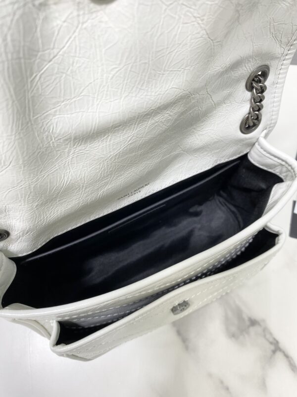 YSL Saint Laurent's Niki's Small Handbag - White - Image 2